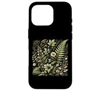 Vintage Botanical Flower Fern Leaf for Gardeners Case for iPhone 16 Pro