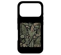 Vintage Botanical Flower Fern Leaf for Gardeners Case for iPhone 17 Pro