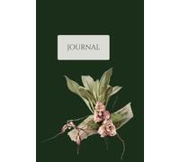 Vintage Botanical Journal: Volume 3 of 12 - Premium Hardcover Combined Lined & Sketch Notebook with Cream Paper, 150 Pages - Antique Victorian Floral Illustration Aesthetic Diary for Writing and Art