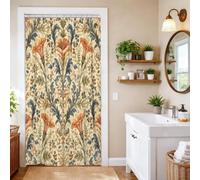 Vintage Botanical Morning Glory Shower Curtain 36x72 Inch