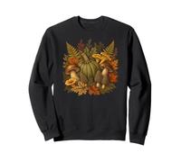 Vintage Botanical Pumpkin Foraging Autumn Harvest Sweatshirt