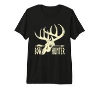 Vintage Bow Hunter American Deer Hunting Archery Premium T-Shirt