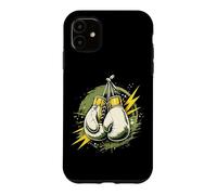 Vintage Boxing Gloves Athletic Fight Graphic Case for iPhone 11