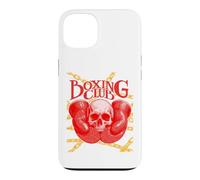 Vintage Boxing Gloves Boxer Skull Case for iPhone 13