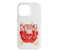Vintage Boxing Gloves Boxer Skull Case for iPhone 14 Pro Max