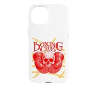 Vintage Boxing Gloves Boxer Skull Case for iPhone 15