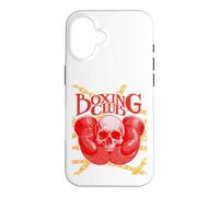 Vintage Boxing Gloves Boxer Skull Case for iPhone 16