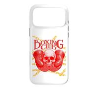 Vintage Boxing Gloves Boxer Skull Case for iPhone 17 Pro Max