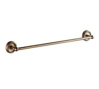 Vintage Brass Bathroom Accessory Set, Unique Toilet Brush & Simple Towel Holder, Elegant Home Decor Bronze Sculpture for Stylish Interiors