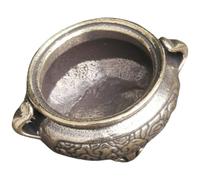 Vintage Brass Incense Burner Censer Adornment for Meditation Relaxing
