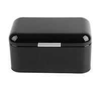 Vintage Bread-Box Container for Kitchen Decor Stainless Steel Metal Bread Bins Retro Cream Solid Color Retro Metal Bread Bin Box Large Capacity Kitchen Storage Container (KJAOYUosSbj7rG-03)