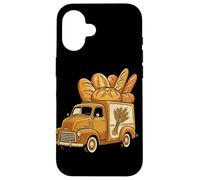 Vintage Bread Truck Sourdough Baking Graphic Home Baker Case for iPhone 16
