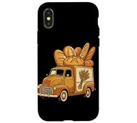 Vintage Bread Truck Sourdough Baking Graphic Home Baker Case for iPhone X/XS