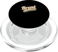 Vintage Brent Personalized Name Brent PopSockets PopGrip for MagSafe