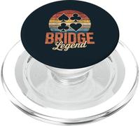 Vintage Bridge Player Bridge Legend Contract Bridge PopSockets PopGrip for MagSafe
