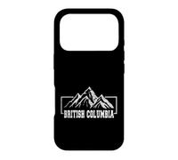 Vintage British Colombia, Canada mountain skyline Case for iPhone 17 Pro