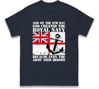 Vintage British Royal Navy Top, 8th Day Royal Navy t Shirt, Retro UK Army t Shirt, Anchor London, Veteran Soldiers