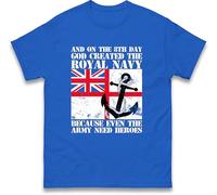 Vintage British Royal Navy Top, 8th Day Royal Navy t Shirt, Retro UK Army t Shirt, Anchor London, Veteran Soldiers