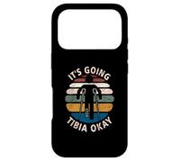 Vintage Broken Leg It's Going Tibia Okay Funny Get Well Soon Case for iPhone 17 Pro