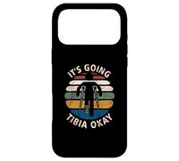 Vintage Broken Leg It's Going Tibia Okay Funny Get Well Soon Case for iPhone 17 Pro Max