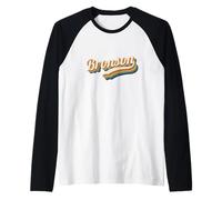 Vintage Bronson Personalized Name Bronson Raglan Baseball Tee