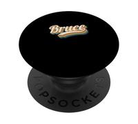Vintage Bruce Personalized Name Bruce PopSockets Adhesive PopGrip