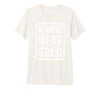 Vintage Bruh Winners WEAR Gold Competition War Game Premium T-Shirt