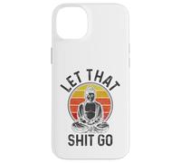 Vintage Buddha Yogi Saying Funny Yoga Gift Case for iPhone 14 Plus
