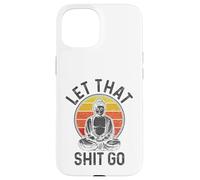 Vintage Buddha Yogi Saying Funny Yoga Gift Case for iPhone 15
