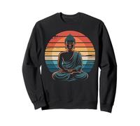 Vintage Buddha Zen Meditation Spiritual Yoga Gifts Men Women Sweatshirt