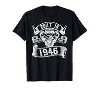 Vintage Built In 1946 Engine, Born in 1946 Gifts Birthday T-Shirt