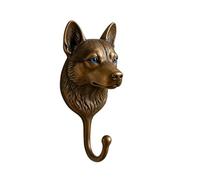 Vintage Bulldog Artistic Wall Hook with Elegant Bronze Finish for Any Room Decor and Organization, French Animal Art