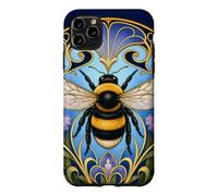 Vintage Bumblebee Art Nouveau Floral Case for iPhone 11 Pro Max