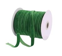 Vintage Burgundy Velvet Ribbon - 50 Yard, 10mm, Christmas & Wedding Decor