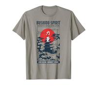 Vintage Bushido Spirit Japanese Art Gift for Men T-Shirt