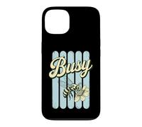 Vintage Busy Bee Diligence Funny Pun Meme Design Case for iPhone 13