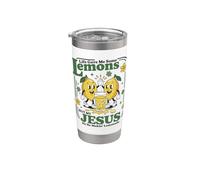 Vintage But My Jesus He Be Makin' Lemonade Stand Lemonade Stainless Steel Insulated Tumbler