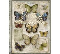 Vintage Butterflies - High-quality Design Paper for Scrapbooking, Journaling, Collage Art, Card Making, ATC, Mixed Media, and more