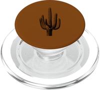 Vintage Cactus Outdoor Desert PopSockets PopGrip for MagSafe