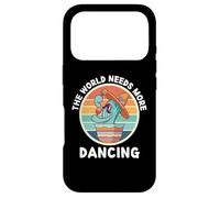 Vintage Cactus The World Needs More Dancing Retro Dance Case for iPhone 17 Pro