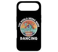 Vintage Cactus The World Needs More Dancing Retro Dance Case for iPhone Air