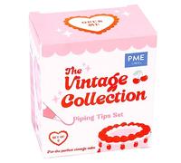 Vintage Cake Piping Tips - Set of 6 Icing Nozzles