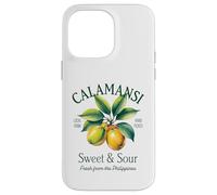 Vintage Calamansi Filipino Lime Fruit Philippine Lemon Retro Case for iPhone 14 Pro Max
