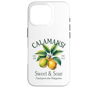Vintage Calamansi Filipino Lime Fruit Philippine Lemon Retro Case for iPhone 16 Pro