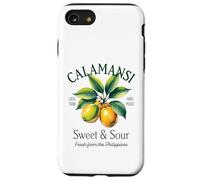 Vintage Calamansi Filipino Lime Fruit Philippine Lemon Retro Case for iPhone SE (2020) / 7 / 8