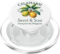 Vintage Calamansi Filipino Lime Fruit Philippine Lemon Retro PopSockets PopGrip for MagSafe