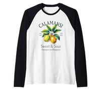 Vintage Calamansi Filipino Lime Fruit Philippine Lemon Retro Raglan Baseball Tee