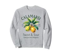 Vintage Calamansi Filipino Lime Fruit Philippine Lemon Retro Sweatshirt