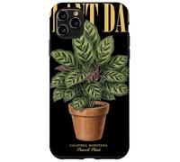 Vintage Calathea Makoyana Plant Dad Nature Flora Gardener Case for iPhone 11 Pro Max