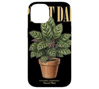 Vintage Calathea Makoyana Plant Dad Nature Flora Gardener Case for iPhone 14